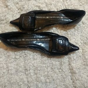 Flat pointed toe shoes